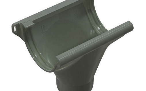 Воронка желоба ПВХ GLC 152/100 мм RAL 7024