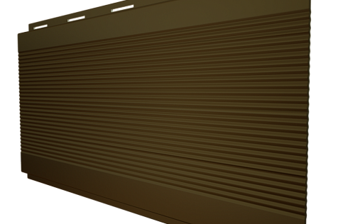 Металлический сайдинг с плёнкой Grand Line Вертикаль Gofr RR 32 с покрытием GreenCoat Pural Matt 0.5 мм