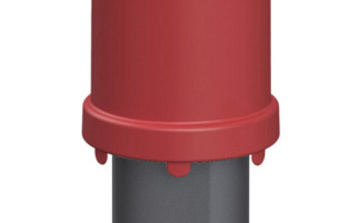 Вентиляционный выход Vilpe Flow 110C/ИЗ/400 Красный