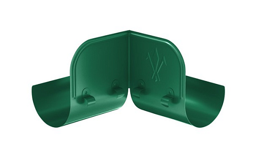 Угловой ограничитель перелива Aquasystem Премиум 100 мм, Pural, RAL 6005