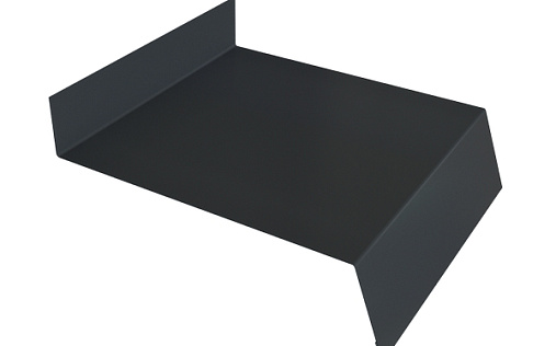 Отлив простой 100 Grand Line с покрытием Полиэстер 0,7 мм RAL 7024