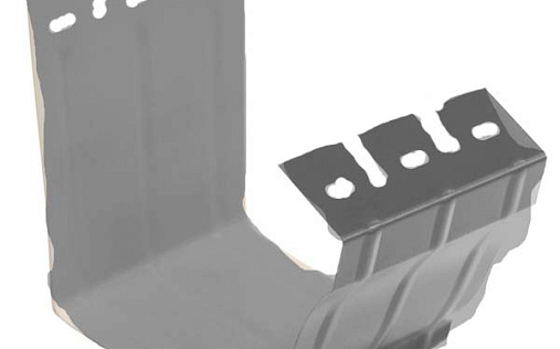 Соединитель желоба Grand Line Vortex 127 мм RAL 7024