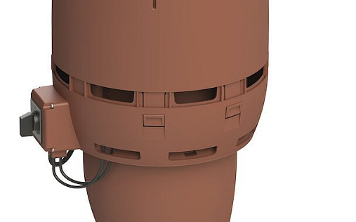 Вентилятор Vilpe Flow ECo110P/110/500 Кирпичный