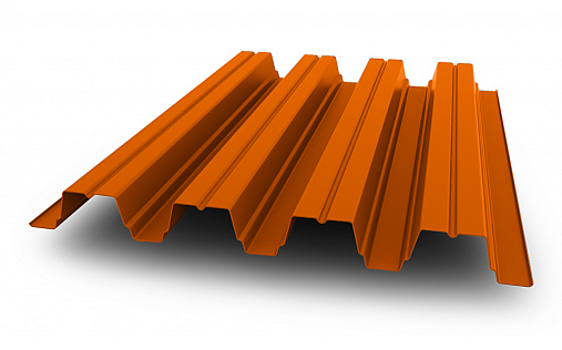 Профнастил Н75-750 0,7 мм Полиэстер RAL 2004