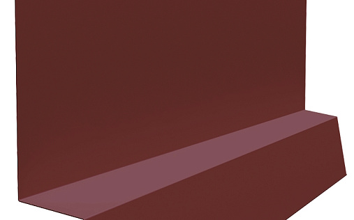 Планка начальная для фальца Grand Line с покрытием Satin 0,5 мм RAL 3009