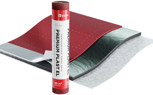 Подкладочный ковёр Docke Premium Plast EL, 40 м2