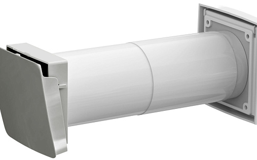 Приточный клапан с термостатом Vilpe Wive улучшенный Графитовый