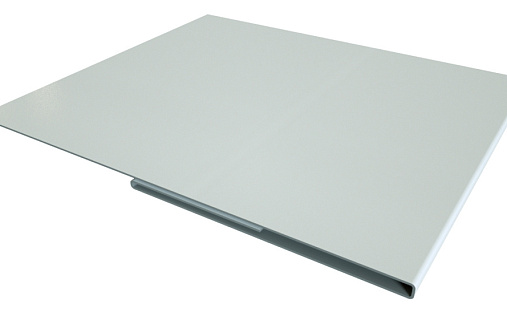 Планка финишная 48x25 Grand Line с покрытием Satin 0,5 мм RAL 9003