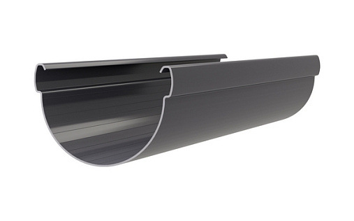 Желоб полукруглый ПВХ Grand Line Дизайн 135/90 3 м RAL 7024