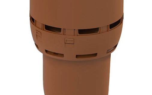 Вентиляционный выход Vilpe Flow диаметром 160/ИЗ/700 мм Кирпичный