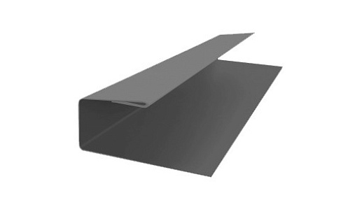 Планка J-профиль 18 с покрытием Rooftop Matte 0.5 мм