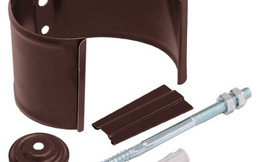 Кронштейн трубы на кирпич Grand Line 90 мм RR 29