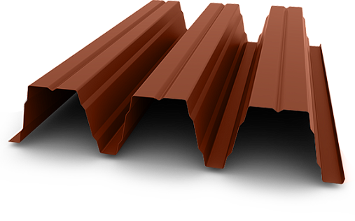 Профнастил СКН157-800 0,8 мм Полиэстер RAL 8004