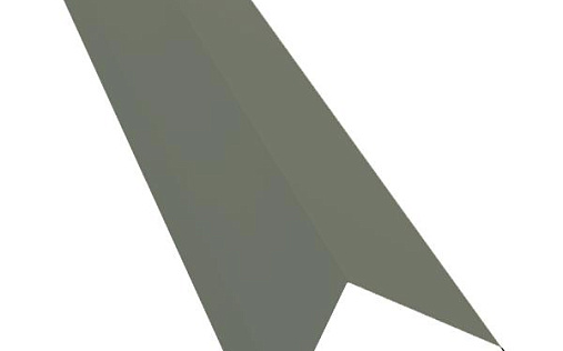 Торцевая планка 142x100 Grand Line с покрытием Полиэстер 0,45 мм RAL 7005