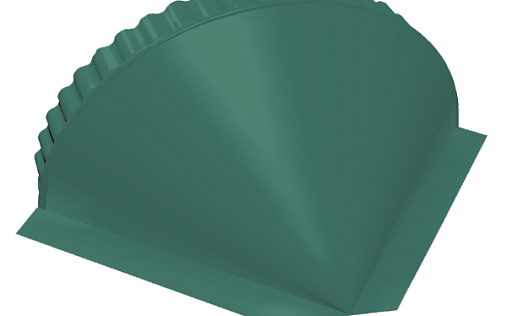 Конусная заглушка Grand Line с покрытием Полиэстер 0,45 мм RAL 6005