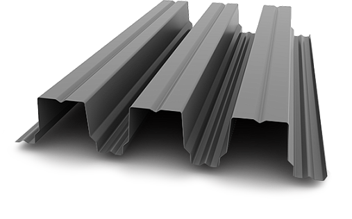 Профнастил Н114-600 0,8 мм Полиэстер RAL 7004