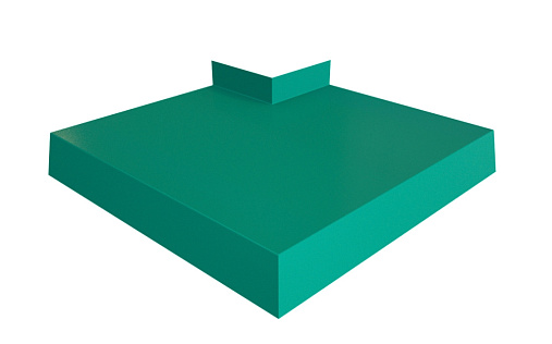 Угол отлива 200 внешний Grand Line с покрытием Полиэстер 0,45 мм RAL 5021