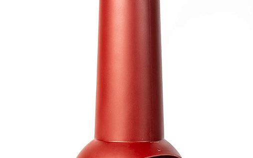 Вентиляционный выход Krovent Pipe-VT диаметром 100/500 мм Красный