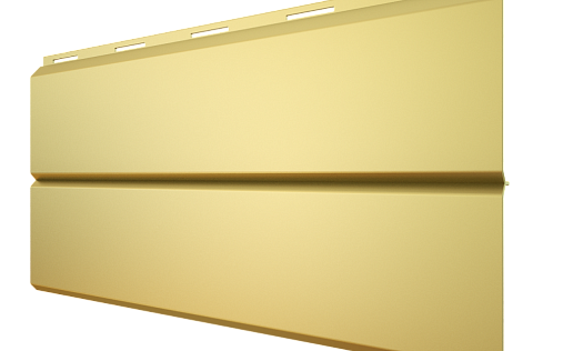 Металлический сайдинг Металл Профиль Lбрус RAL 1014 с покрытием Полиэстер 0.45 мм