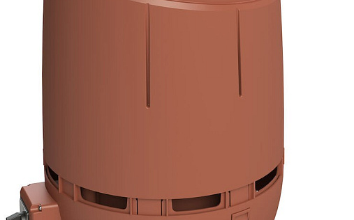 Вентилятор с основанием Vilpe Flow ECo125S Кирпичный