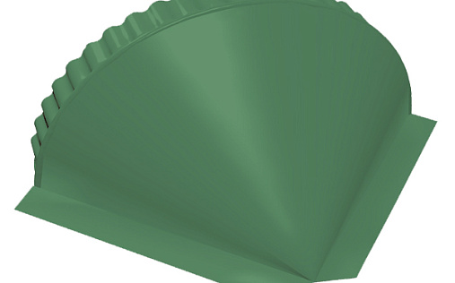 Конусная заглушка Grand Line с покрытием Полиэстер 0,45 мм RAL 6002