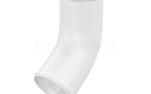 Сливное колено Vegalux 90 мм RAL 9003