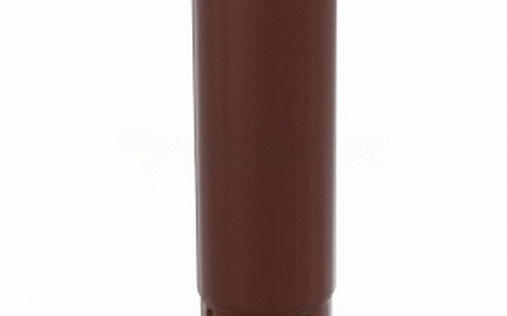 Соединительная труба Vegalux 90 мм 1 м RAL 8017