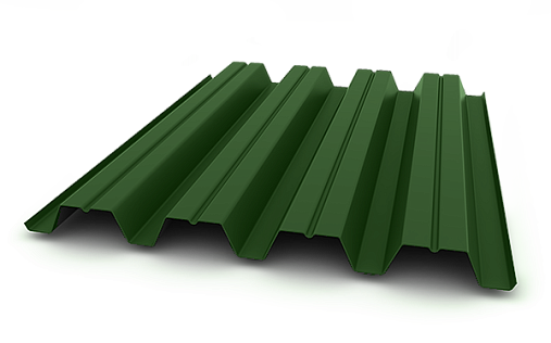 Профнастил Н57-750 0,7 мм Полиэстер RAL 6002