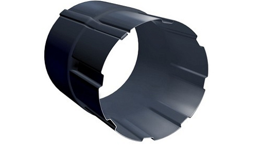 Соединитель трубы Grand Line 90 мм RAL 7024