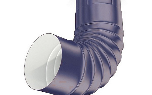 Колено трубы 100 мм Эконом 120 градусов RAL 5005