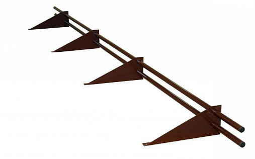 Снегозадержатель трубчатый ROOFRetail RAL 8017 3м