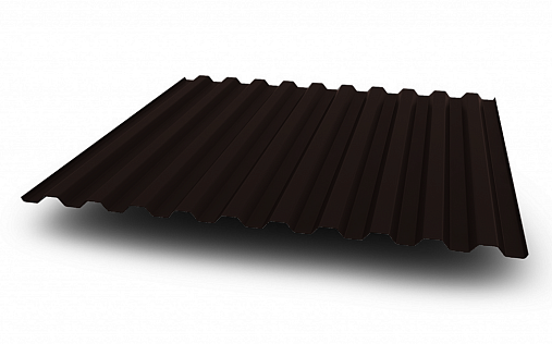 Профнастил С21-1000 0,3 мм Полиэстер RAL 8017