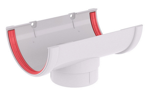 Воронка желоба ПВХ Grand Line Классика 120 мм RAL 9003