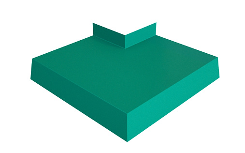 Угол отлива 150 внешний Grand Line с покрытием Полиэстер 0,45 мм RAL 5021