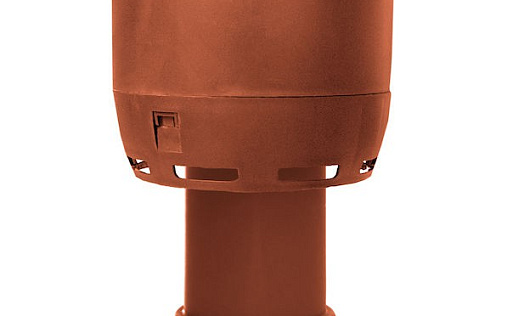 Вентиляционный выход канализации Vilpe Flow диаметром 110P/300 мм Кирпичный
