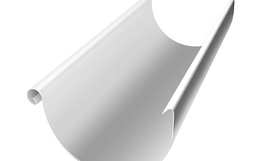 Желоб полукруглый Grand Line Optima 125 мм 2 м RAL 9003