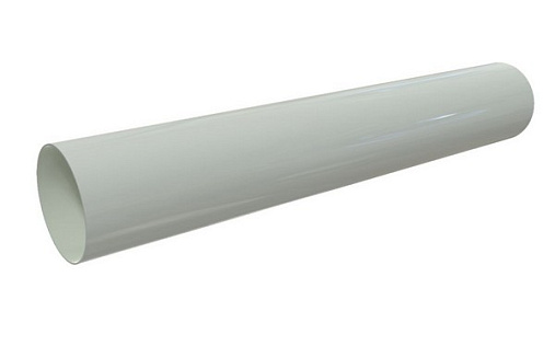 Водосточная труба ПВХ GLC 100 мм 1 м RAL 9010