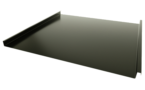 Двойной стоячий фальц Grand Line RR 33 с покрытием GreenCoat Pural Matt 0.5 мм