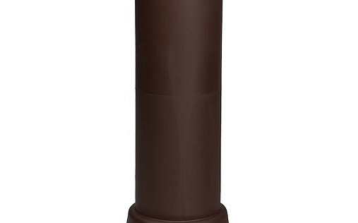 Вентиляционный выход канализации Vilpe диаметром 110/500 мм Коричневый