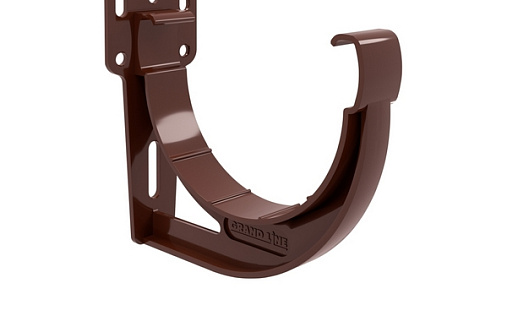 Кронштейн желоба ПВХ Slider Grand Line Дизайн 135/90 RAL 8017