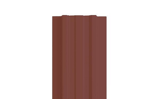 Штакетник Металл Профиль Lane-T 16,5x99 с покрытием Полиэстер 0,45 мм RAL 3009