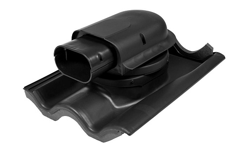 Проходной элемент Vilpe Solar Tiili Чёрный