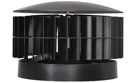 Ротационная венттурбина Gervent Hurricane 355 мм Чёрный