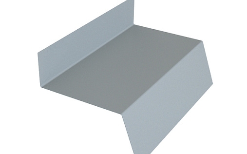 Отлив простой 70 Grand Line с покрытием Полиэстер 0,45 мм RAL 7004