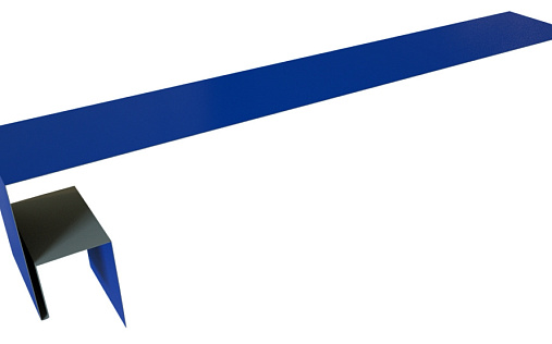 Планка околооконная сложная 300x50x18 (j-фаска) Grand Line с покрытием Satin 0,5 мм RAL 5005