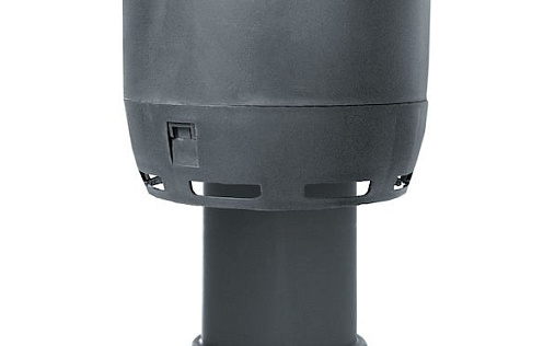 Вентиляционный выход канализации Vilpe Flow диаметром 110P/300 мм Серый