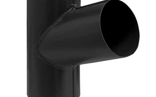 Тройник трубы Grand Line 90 мм RAL 9005