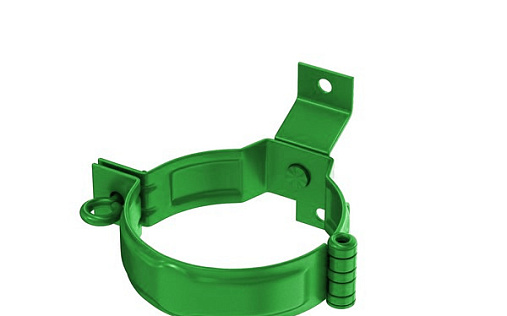 Кронштейн трубы на дерево Aquasystem Премиум 100 мм, Pural, RAL 6005