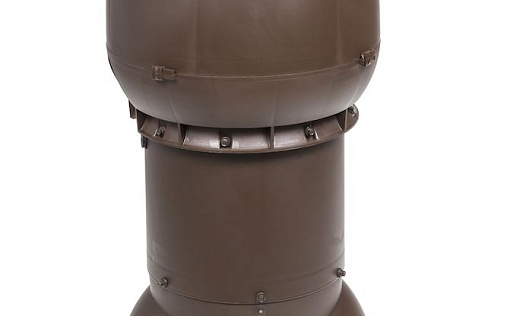 Вентиляционный выход Vilpe XL диаметром 200/ИЗ/700 мм Коричневый