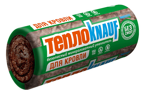 Минеральная вата Knauf ТеплоКНАУФ для кровли 50 мм